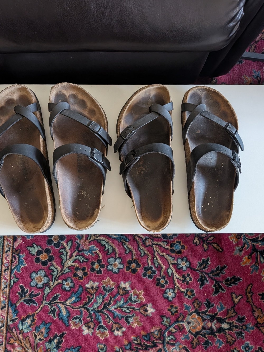 Birkenstock USED Mayari Sandals (2 Pairs) - Size 41